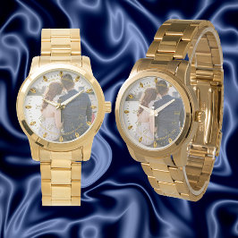 Mens PHOTO Watch 50th夫ANY Anniversary 腕時計