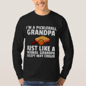 Mens Pickleball Grandpa For Funny Retired Pickle Tシャツ (正面)