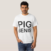 Mens PIG BENIS  Tシャツ (正面フル)