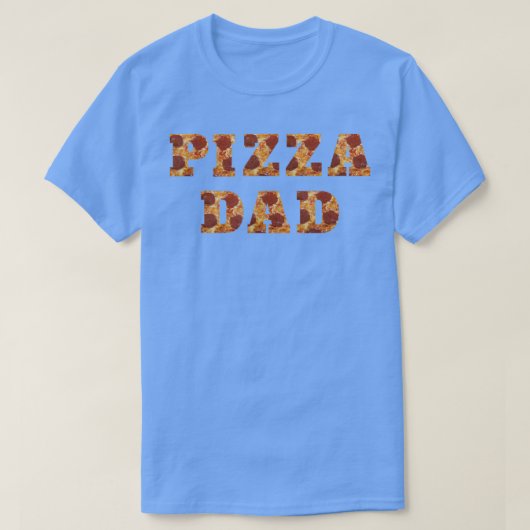 Mens Pizza Dad  Funny Pizza Lover  Father's Day Gi Tシャツ (デザイン正面)