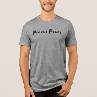 Mens Plain Pickle Peace トライブレンドＴシャツ