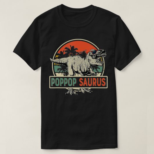 Mens PopPopsaurus T re Dinosaas PopPopSaurus Fath Tシャツ (デザイン正面)