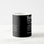 Mens Prank First Name意味辞書 コーヒーマグカップ (中央)