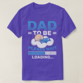 Mens Pregnancy Announcement Dad To Be Loading Tシャツ (デザイン正面)