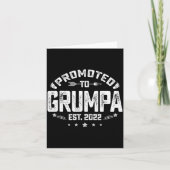 Mens Promoted To Mpa Est 2022 Funny New Mpa  カード (正面)