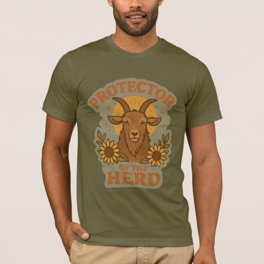 Mens' Protector of the Herd T-shirt Tシャツ (正面)