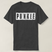 Mens Punk Uncle AKA Punkle Tシャツ (デザイン正面)