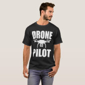 Mens Rcカメラドローンパイロット Tシャツ (正面フル)