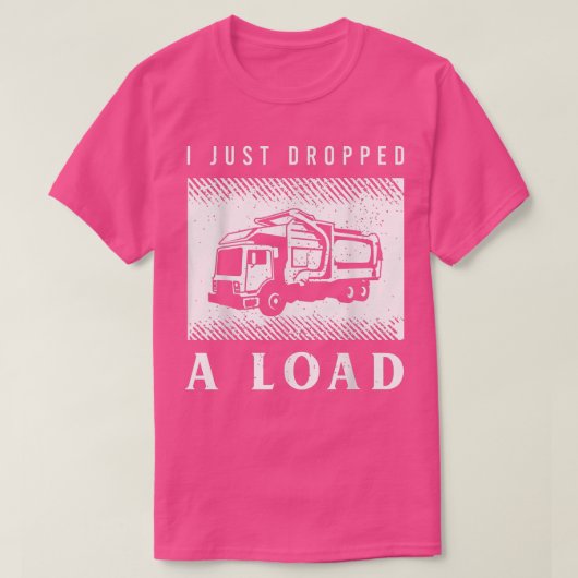 Mens Recycling Truck Driver Saying For A Driver Of Tシャツ (デザイン正面)