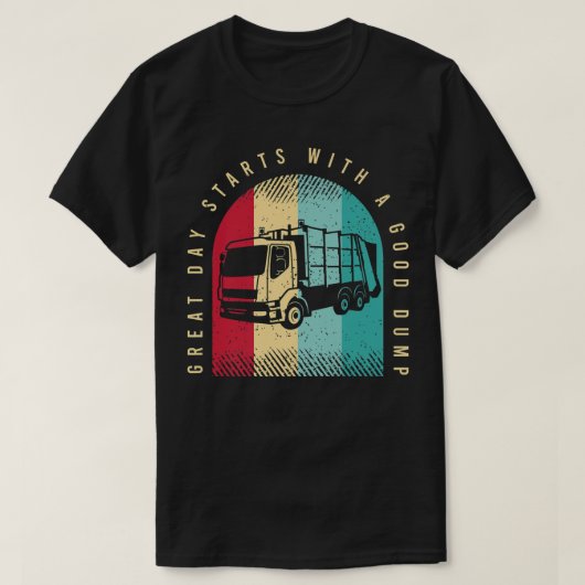 Mens Recycling Truck Driver Saying For A Driver Of Tシャツ (デザイン正面)