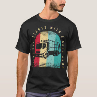 Mens Recycling Truck Driver Saying For A Driver Of Tシャツ