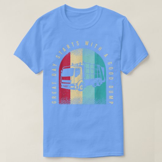 Mens Recycling Truck Driver Saying For A Driver Of Tシャツ (デザイン正面)