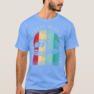 Mens Recycling Truck Driver Saying For A Driver Of Tシャツ