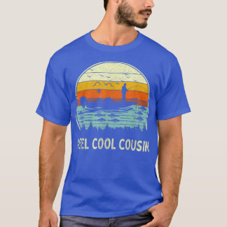 Mens Reel Cool Cousin Fishing s Funny Fathers Day Tシャツ