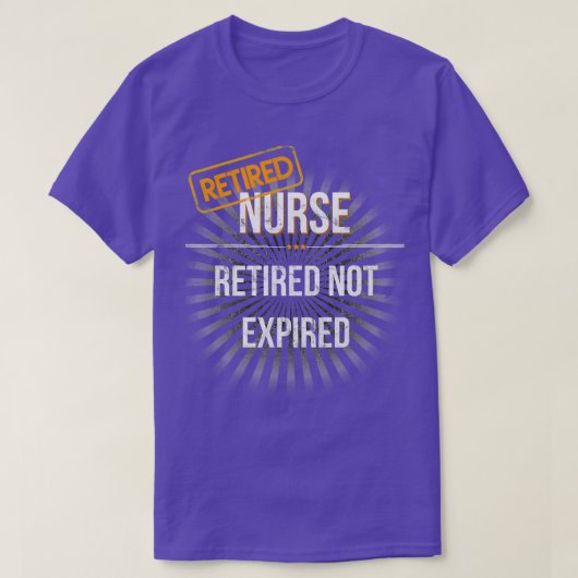Mens Retired Nurse Retirement Gift for Nurses Tシャツ (デザイン正面)