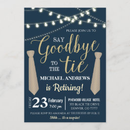 Mens Retiver Inviation 招待状