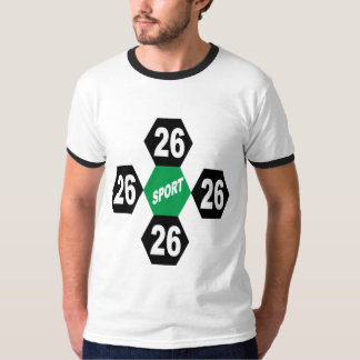 Men's Ringer T-Shirt  DESIGN  SPORT 26 Tシャツ