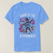 Mens Rocket Father Dad Daddy Man FaAstronaut Tシャツ (デザイン正面)