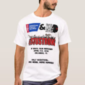 Mens RSG #stustrong ACSチャリティ走ー Tシャツ (正面)