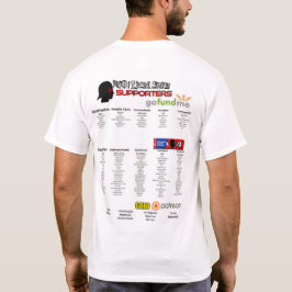 Mens RSG #stustrong ACSチャリティ走ー Tシャツ