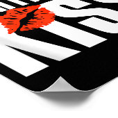 Mens She's My Midnight Kiss Happy New Year Matchin ポスター (角)