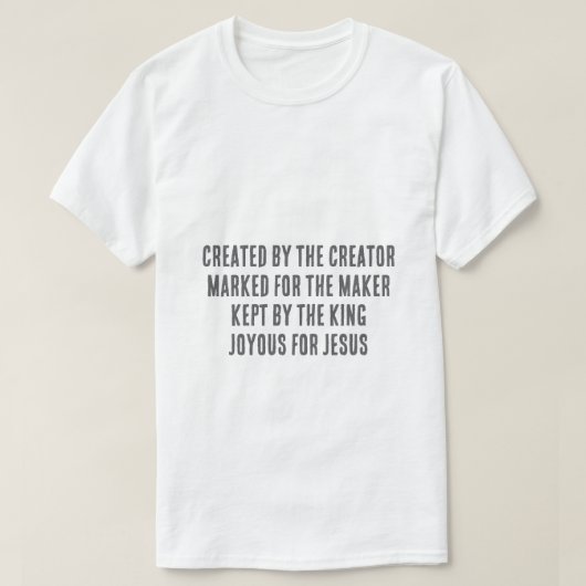 Men's shirt tシャツ (デザイン正面)