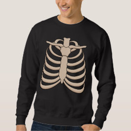 Men's Skeleton Sweatshirt for Halloween Party スウェットシャツ