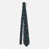 Men's Snowmen Christmas Trees Necktie ネクタイ (裏面)