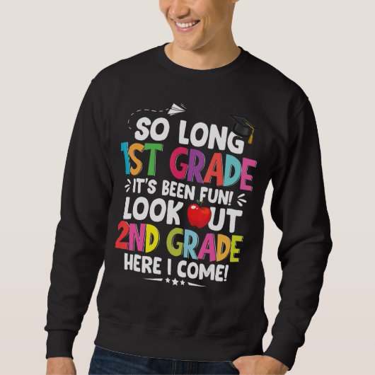 Mens So Long 1年生2年生I 来 Gradu スウェットシャツ (正面)