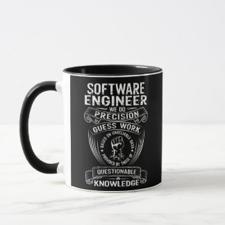 Mens Software Engineer funny saying  マグカップ