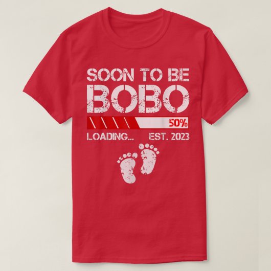 Mens Soon Be Bobo Est 2023 – 新男性へ規おもしろい Tシャツ (デザイン正面)