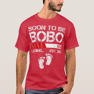 Mens Soon Be Bobo Est 2023 – 新男性へ規おもしろい Tシャツ