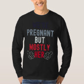 Mens Soon To Be Daddy New Dad Pregnancy First Time Tシャツ (正面)