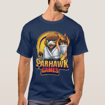 Men's SparhawkGamesロゴTシャツ