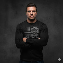 ​Men's Spirit of 76 Chopper Skull Shirt Tシャツ