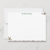 Men's Stationary サンキューカード (正面)