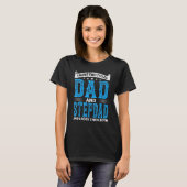 Mens Stepdad I Have Two Titles Dad And Stepdad Tシャツ (正面フル)