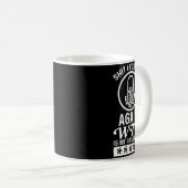 Mens Stuff 地球上でPword Pwordの日とは何だったっけ コーヒーマグカップ (正面右)