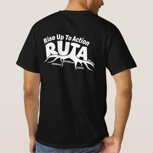 Men's Style T-shirt Tシャツ (裏面)