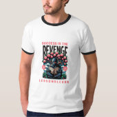 MEN'S SUCCESS REVENGE LESSONS LEARN RINGER TEE Tシャツ (正面)