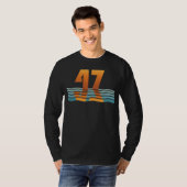 Men's Sunset 47 Long-Sleeve T-Shirt, Version 2 Tシャツ (正面フル)