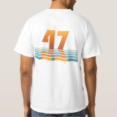 Men's Sunset 47 Two-Sided Value T-Shirt Tシャツ (裏面)