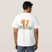 Men's Sunset 47 Two-Sided Value T-Shirt Tシャツ (裏面フル)