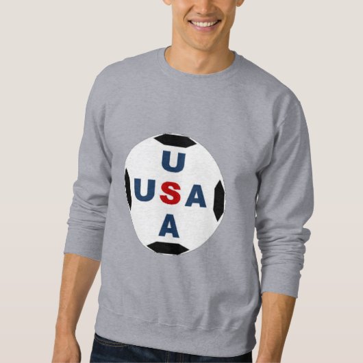 Men's Sweatshirt gray BALL USA スウェットシャツ (正面)