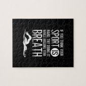 Mens Swim Swimmer Swimming Sport Practice ジグソーパズル (横)