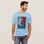 Mens T-shirt最初にくまの大統領 Tシャツ (正面フル)