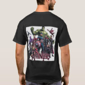 Men's T-Shirt Avengers design Tシャツ (裏面)