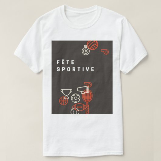 Men's T-Shirts sport new desgin sportif  Tシャツ (デザイン正面)