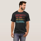 Mens Tech Guy Man Myth Legend IT Specialist Admin Tシャツ (正面フル)