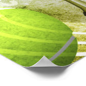 men's tennis player "Match Point" ポスター (角)